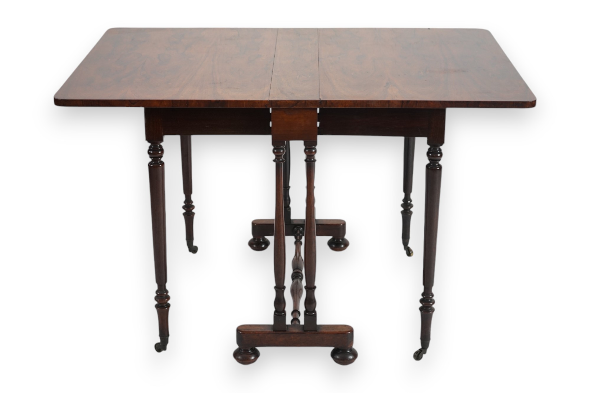 An early Victorian rosewood Sutherland table